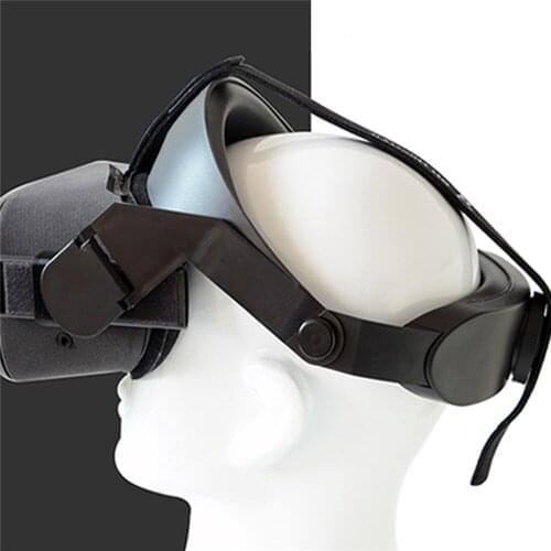 Non-slip VR Helmet Head Strap for Oculus Quest VR Headset Adjustable Headband Fixing Strap Pressure-relieving Accessories