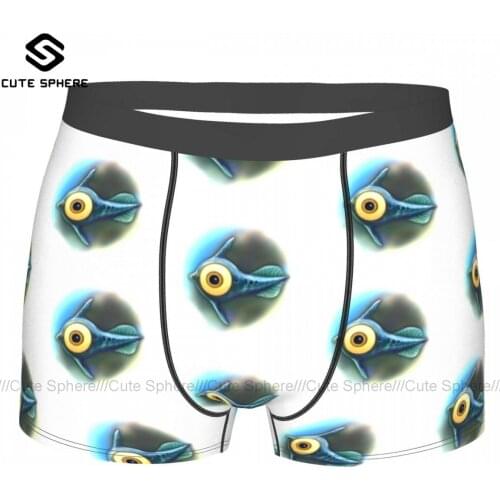Subnautica Underwear Man Custom Stretch Trunk Sublimation Trenky Polyester Boxer Brief