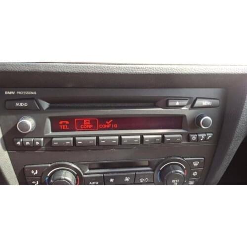 Original New RADIO PROFESSIONAL CD PLAYER FOR BMWW 6512 9343207-01 E6 COMBOX BMWRCD213-22 with USB Bluetooth Microphone line