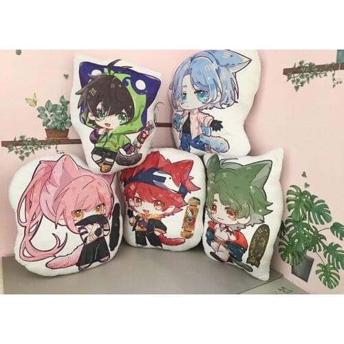 Anime SK8 the Infinity Pillow Toy Cherry Blossom Shadow Short Plush Stuffed Doll Double Sided Pillowcase Toy Gift