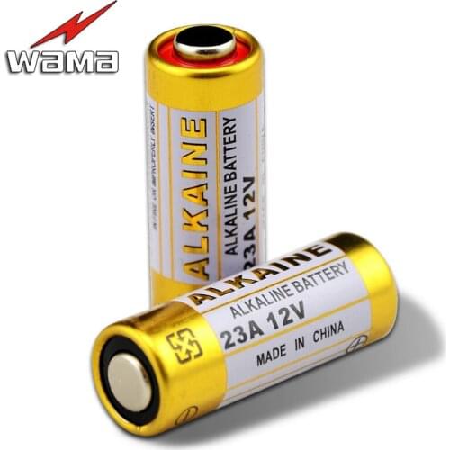 50pcs/box Alkaline 12V 23A Primary Dry Batteries 21/23 23GA A23 A-23 RV08 55mAh Electronic Battery Wholesales Drop shipping
