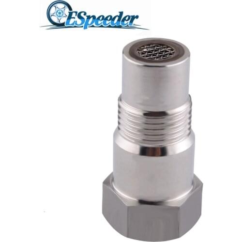 ESPEEDER M18*1.5 Remove Fault Connector Down Stream Catalytic Joint Stainless Steel Auto Car O2 Oxygen Sensor Extension Spacer