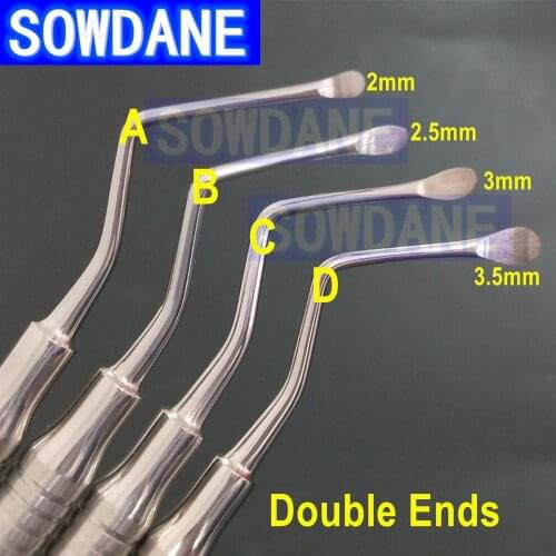 High quality Long tip Dental Scaler Spoon Tooth Cleaning Excavator Restorative Instruments Spoon Tool