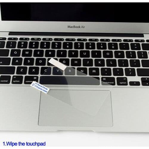 Nicely Scrub Touchpad Protective film for Apple macbook Air pro 13inch air11 pro 12 for Apple Touch Retina Bar touch pad laptop
