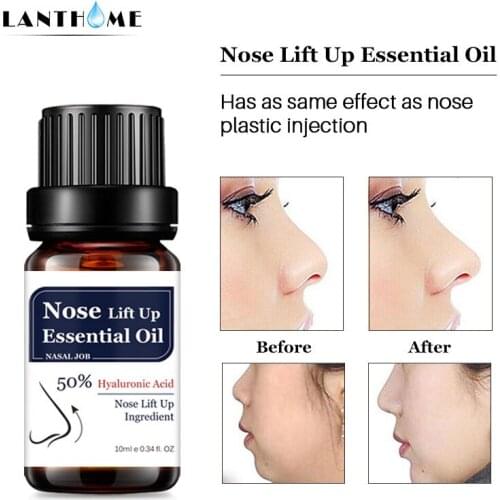 1pcs Plant Extracts Nose Care Serum Anti-Aging Wrinkle Moisturizing Nose Lift Up Massage Essential Oil Beauty Skin Care 10ml