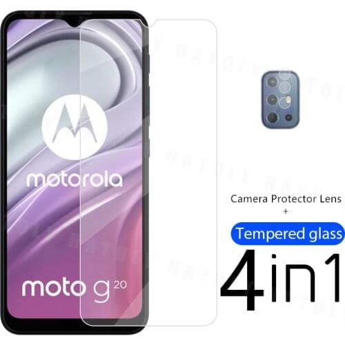 2.5D Clear Glass For Motorola Moto G20 Sreen Protector For Motorola Moto G20 Tempered Glass Protective Phone Film For Moto G20