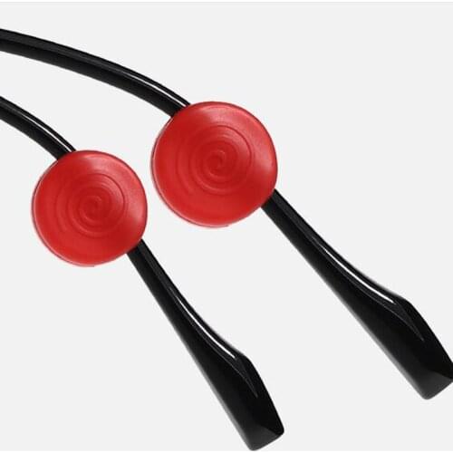 2Pair/Lot Protect for Glasses Fix Sets Curved Round Double Hole Earpiece Anti Slip Silicone Ear Hook Temple Tip Holder Hook