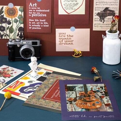 20PCS/1 Box Memo Pad DIY Wall Decoration Material Paste Creative Stationery