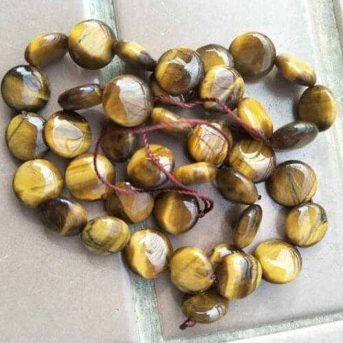 Free Shipping Fashion Jewelry 10mm Beautiful Tigers Eye Round Loose Beads 15.5" FG1554