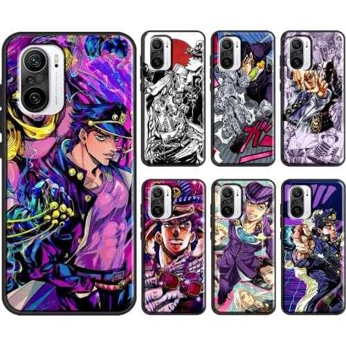 Jojos bizarre adventure jojo anime For POCO F3 M3 X3 Pro Phone Case For Xiaomi Mi 11 A1 A2 A3 10T 9T Mi Note 10 Lite Coque