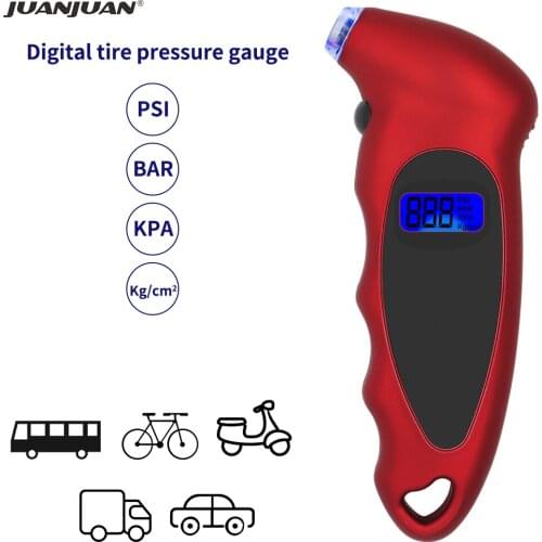 0-150 PSI Digital Tire pressure gauge High-precision monitoring car tire pressure gauge LCD Display Barometer 50% OFF