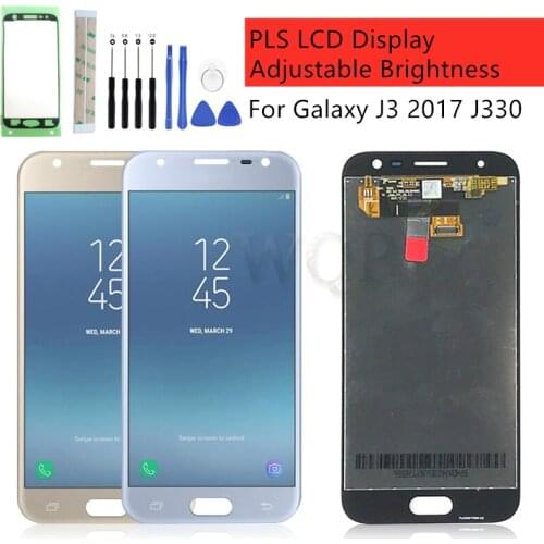 For SAMSUNG GALAXY J3 2017 LCD Display Touch Screen Digitizer Assembly Replacement Parts For SAMSUNG J330 J330F LCD 5.0"