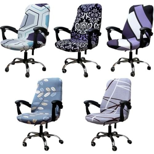 Elastic Universal Office Chair Covers Spandex Dustproof Seat Covering For Computer Chair Elastic Seat Case 8 Colors Chair Cover
