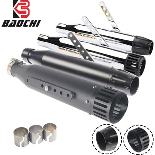 Motorcyle Exhaust Pipe Slip on Escape Muffler for Harley Forty Eight XL1200X Dark Custom Iron 883 XL883N Sportster 1200 XL883L