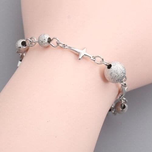 Charismatic Fadeless No allergy Silver Pearl Bracelet BY0064