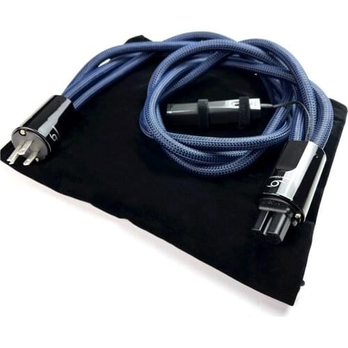 Audiophile Audio Line Hurricane High Current AC Power Cable 72V DBS US & EU Plug