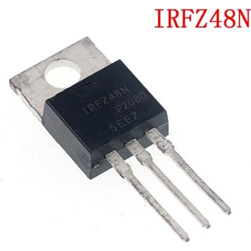 10PCS IRFZ48N TO220 IRFZ48NPBF TO-220 IRFZ48 new and original IC
