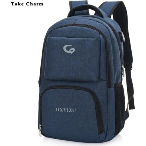 Mens Canvas Waterproof Business Backpack Women Laptop Bag Leisure Outdoor Travel Mountaineering Bag Student School Bags Male