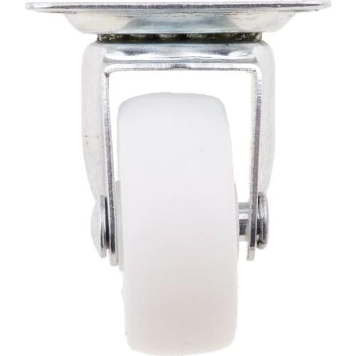 8x SMALL PP SWIVEL CASTOR WHEELS SET- 40mm- Caster/Trolley/Dolley