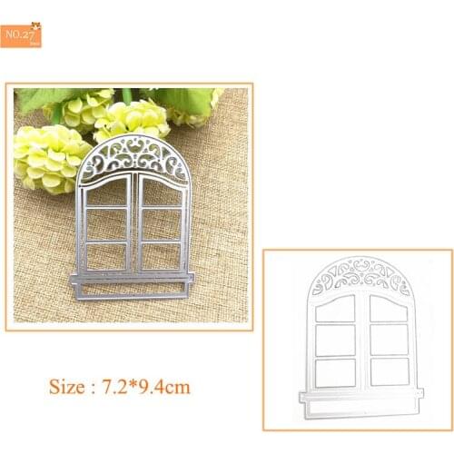 Windows Metal Cutting Die DIY Stencils Template for Scrapbooking Photo Album Paper Cards Gift Decor Knife Die Cut New
