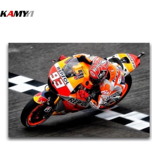 Full Square Diamond mosaic people Full Round Diamond painting car 5D DIY Diamond embroidery Cross stitch motorcycle