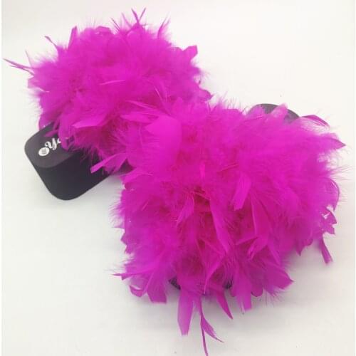 New High Quality Fur Shoes Fur Flats Slippers Shoe 2017Summer Soft Comfortable 22 Colour Beach shoes FREE SHIPPING