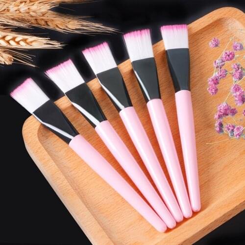 10PCS Mud Mask Brush Soft Skin Care Cosmetic Brush Plush DIY Facial Mask Brushes Tools M#20