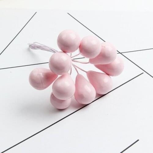 10PCs/bunch 2-4cm Ball Cake Topper Creative Cupcake Insert Card Flags For Baby Shower Birthday Party Cake Decoration