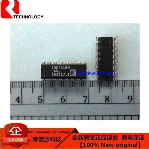 2 pcs/lot ADG431BN ADG431 DIP16 LC2MOS Precision Quad SPST Switches 100% New original