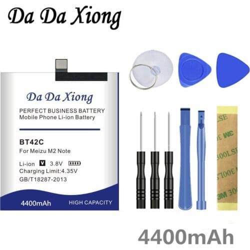 Da Da Xiong 4400mAh BT42C Battery for Meizu M2 Note cell phone battery