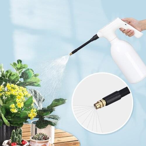 Electric Watering Can Garden Sprayer 2L Automatic Plant Watering Spray Bottle USB Electric Disinfection Cleaning Sprayer Tool