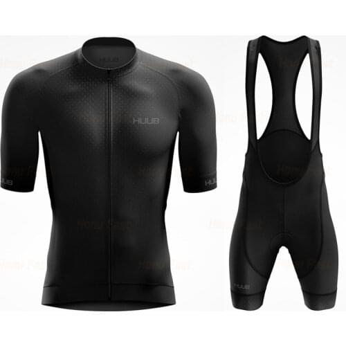 HUUB 2021 Cycling Sets Summer Man Cycling Jersey Sets Breathable Quick-dry Bicycle Clothing Cycling Clothing Short Bike Jersey