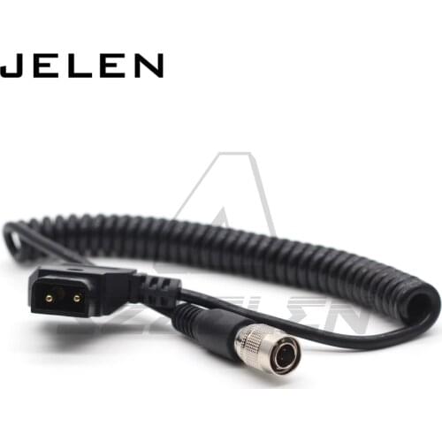 DTAP to Hirose 4 pin Male Plug for ZAXCOM ,Sound Devices 688 633 , Zoom F8 Power Cable