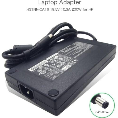 Original 19.5V 10.3A 200W Laptop Adapter Charger for HP DC7800 DC7900 DC8000 ZBOOK 15 HSTNN-CA16 608431-001 AC Adapter