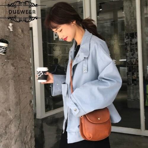 Trench Women Autumn Solid Loose Windbreaker Trendy Pockets Harajuku Streetwear Womens Ulzzang All-match BF Chic New Safari Style