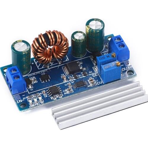 Adjustable Automatic Step-up and Down Power Supply Module Buck Voltage Regulator CVCC 5-30V to 0.5-30V Board Solar charge