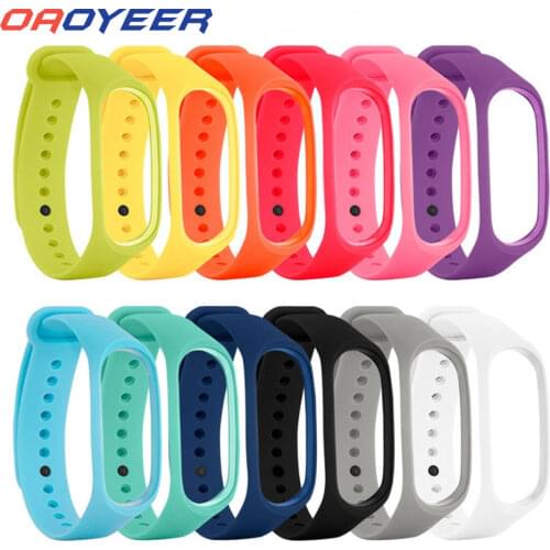 M5 M4 M3Strap Bracelet For Xiaomi Mi Band 4 3 5 Straps Silicone Black Wrist Strap For Xiaomi Mi Band 3 4 5 Wriststrap Bracelets