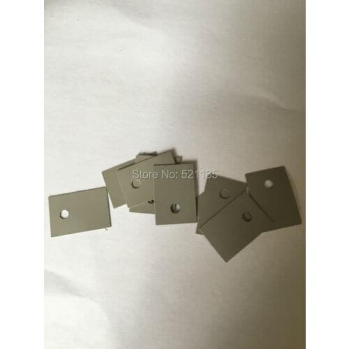 Free Shipping 100pcs TO-220 Silicon Rubber Pad for Insulation Silicon Heatsink Silicon Sheet