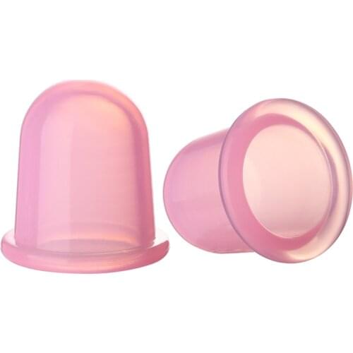 Silicone Vacuum Cup Suction Cups Vacuum Cans Massage Body Face Neck Massage Suction Cup Health Care Cellulite Massage Tools