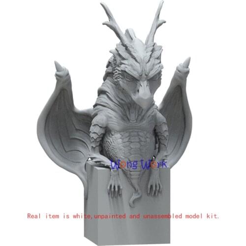 Wong Work Unpainted 12cmH 15cmH 18cmH 3D Printing Unassembled Garage Kits GK Model Kit Figure Statue Hollow TZ-210713-07