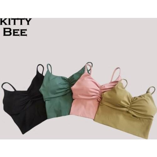 Padded Sport Bra Top Fitness Women Yoga Bra Push Up Sports Bra Gym Top Brassiere Sport Femme Yoga Top Sports Wear For Women Gym