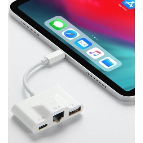 HUWEI OTG USB C HUB Adapter Converter For Apple iPad Pro 11 12.9 2021 2018 2020 Air 4 Type C hub dock Connect keyboard mouse