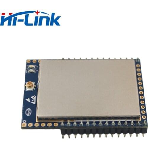 Free shipping 2pcs New low power consumption HLK-RM58D 2.4G/5G dual frequency 802.11 serial uart wireless WIFI module