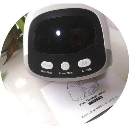 Cordless Compression Knee Massager Leg Knee Arthritis Pain Relief Machine Vibration Thermal Infrared Magnet Physical Therapy