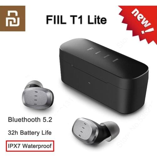 FIIL T1 Lite True Wireless Earphone Sports Bluetooth Headsets Waterproof Noise Reduction Earbuds Running Heaphone For Xiaomi
