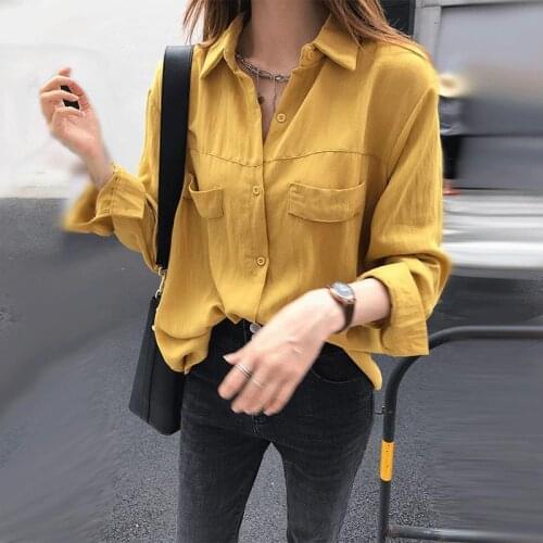 Blouse Women Shirt Fall Wear Long Sleeves Women Loose Top Shirt Blusas Mujer De Moda