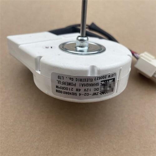 DC 12V 4W 2100RPM Fan Motor ZWF-02-4 50240401000Q Replacement Fan Motor for Midea Refrigerator Parts