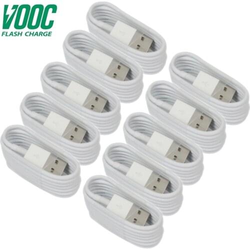 10 Pcs / Lot 5A Flash VOOC super Fast Type C Charger Cable For Oppo A53 Reno Z F17 Realme X2 C17 7 6 5 Pro Honor 30i 20 10X lite
