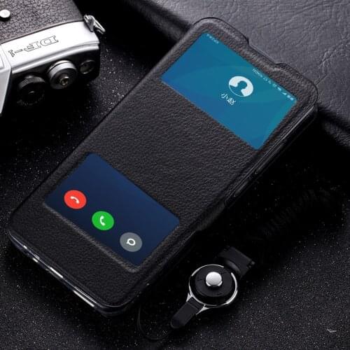 Luxury Flip Leather Case For Xiaomi Redmi Note 10 Pro Max 4G 5G Cover With View Window And Stand Case