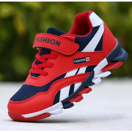 Boys Shoes Tennis Fashion Sneakers Children Breathable Mesh Casual Sports Shoes Zapatilla Boys Comfortable Running Shoes Kids